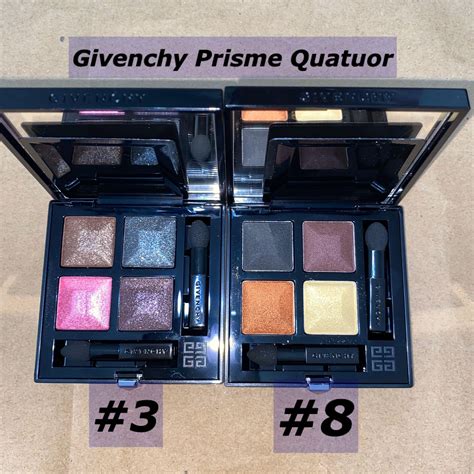 Givenchy Prisme Quatuor Intense & Radiant Eyeshadow 4 Colors